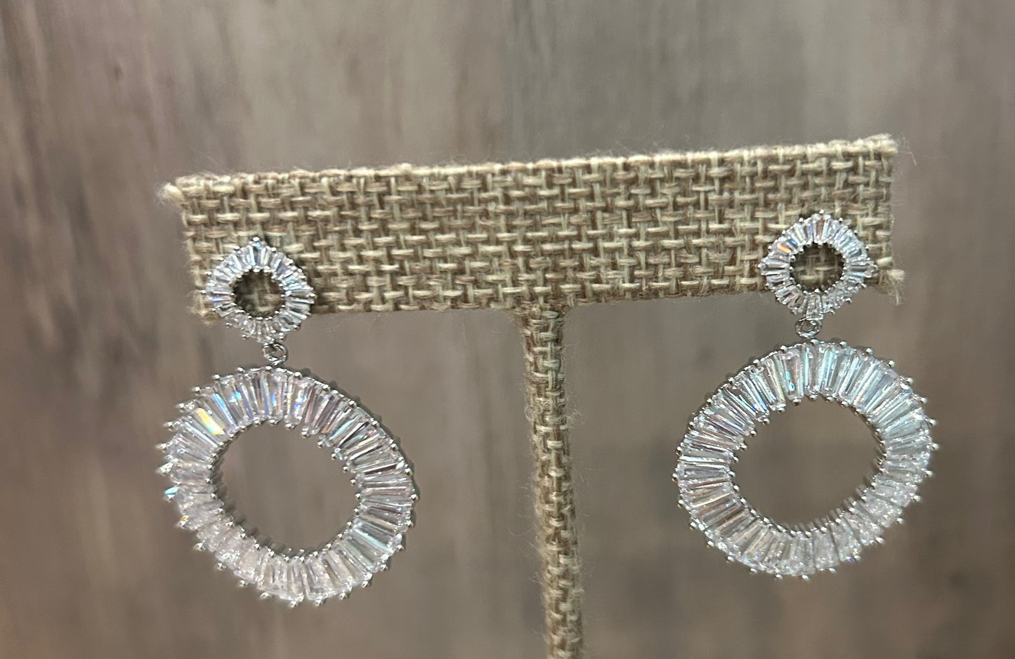 Crystal Statement Dangle Earrings