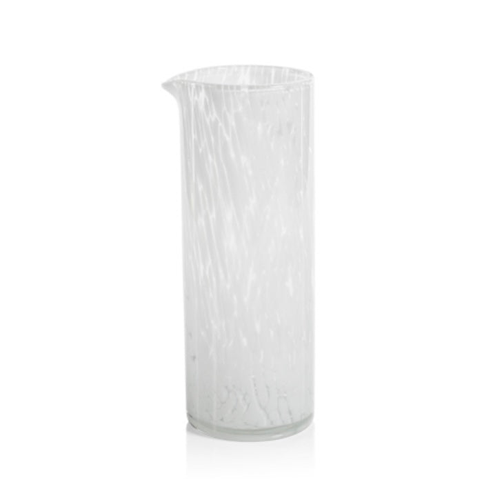 White Speckled Pitcher