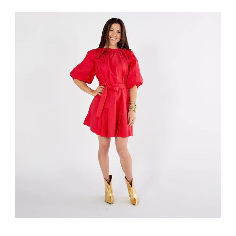 Red Tie Dress