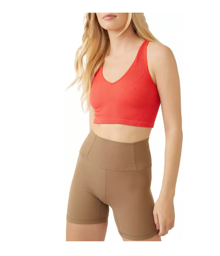 Free People Cropped Halter Top