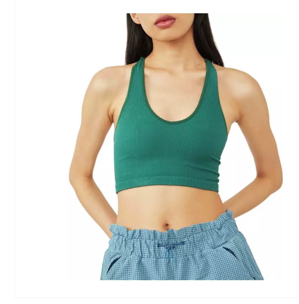 Free People Cropped Halter Top
