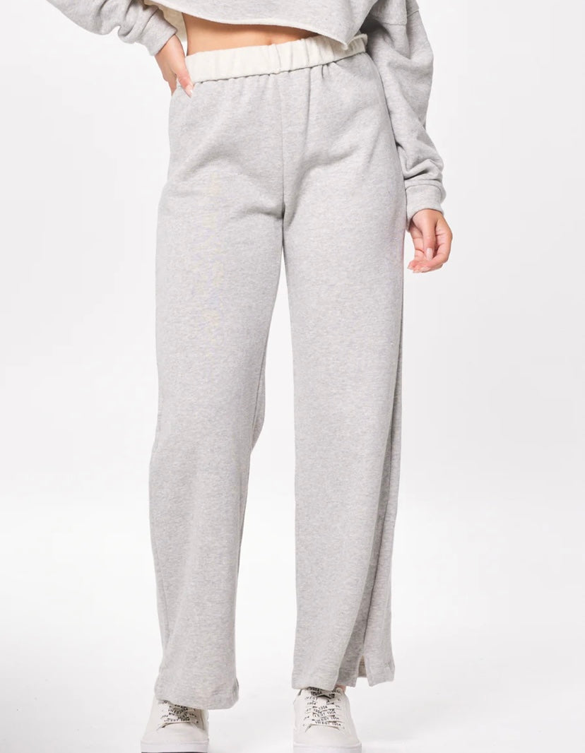 Fleece Pant With Rollover Waistband