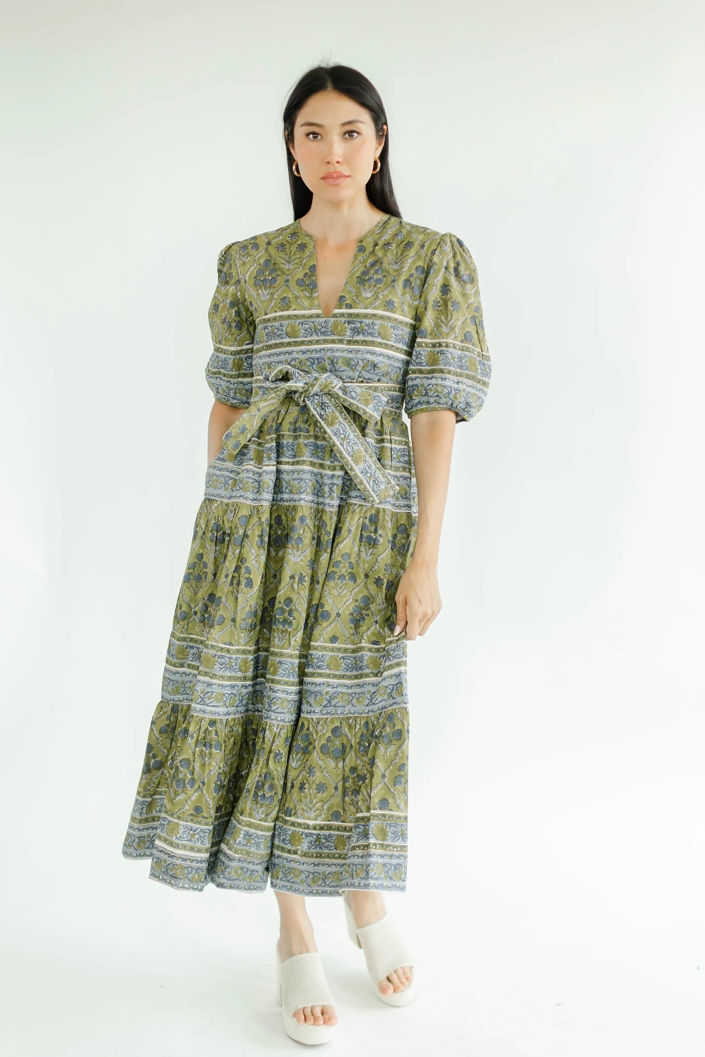 Oakleigh Moss Maxi Dress