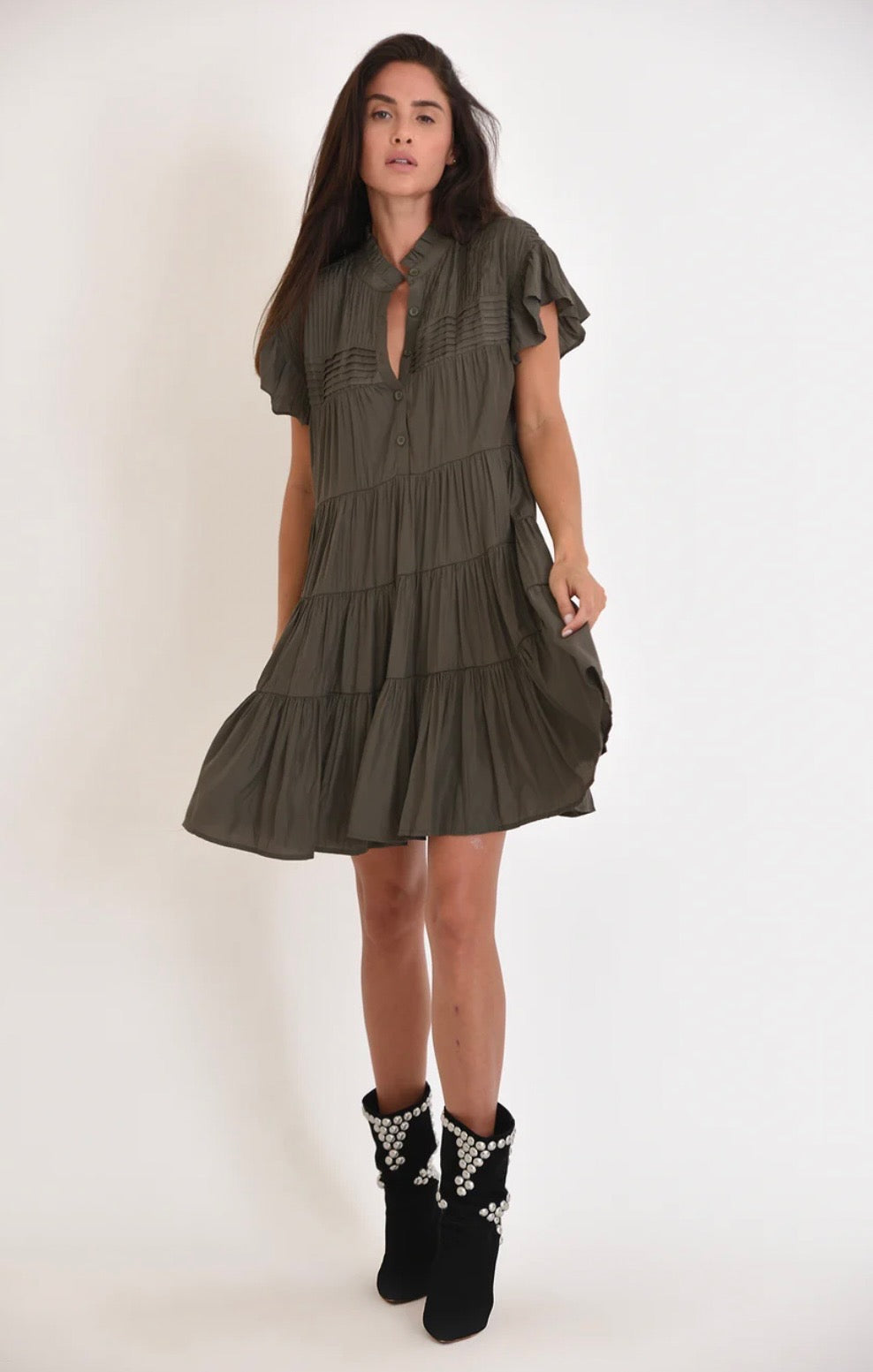 Vera Button Down Dress
