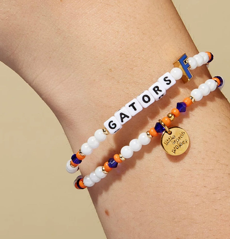 Florida Gators Beaded Bracelet