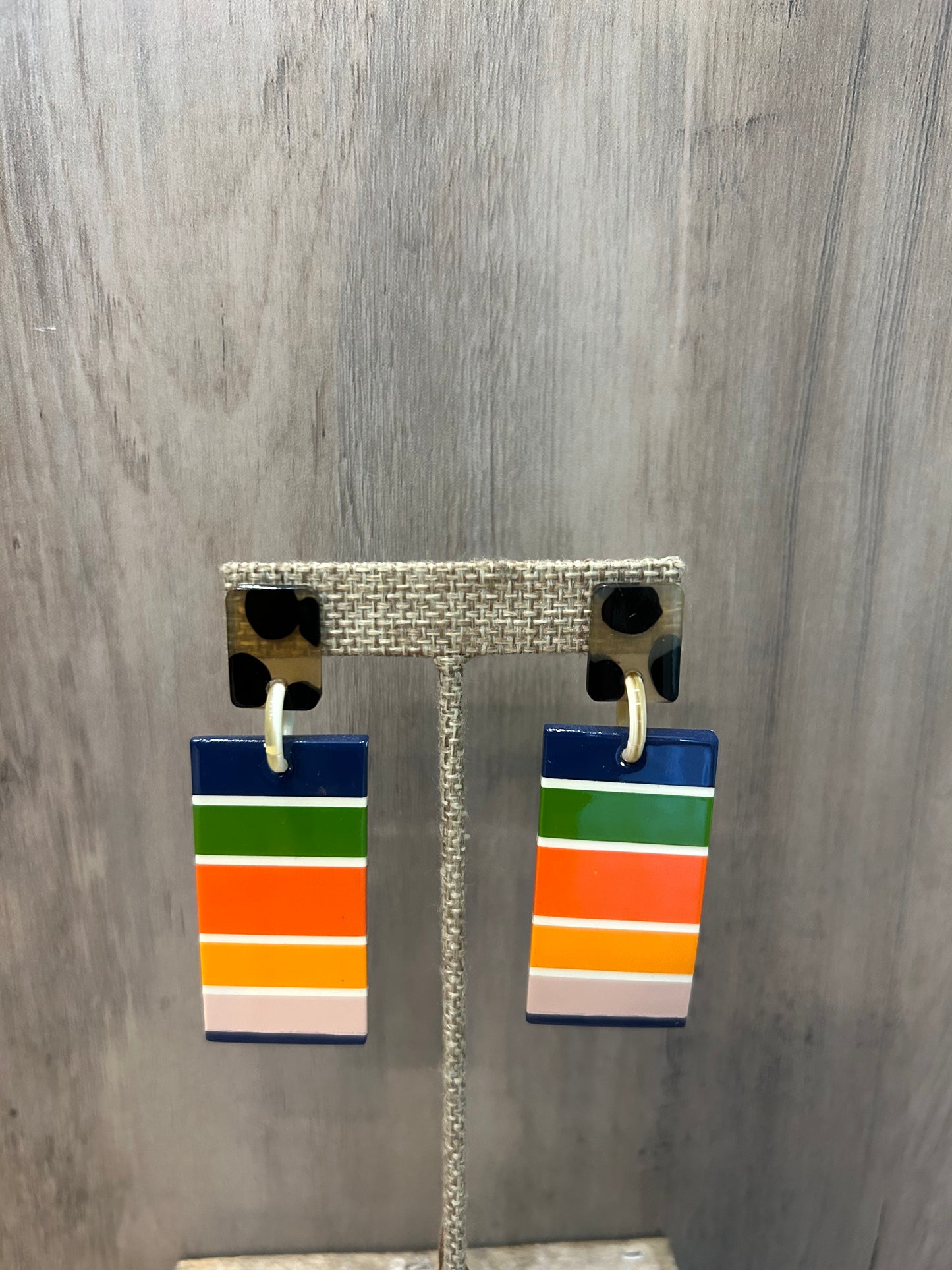 Multicolored Acrylic Earring
