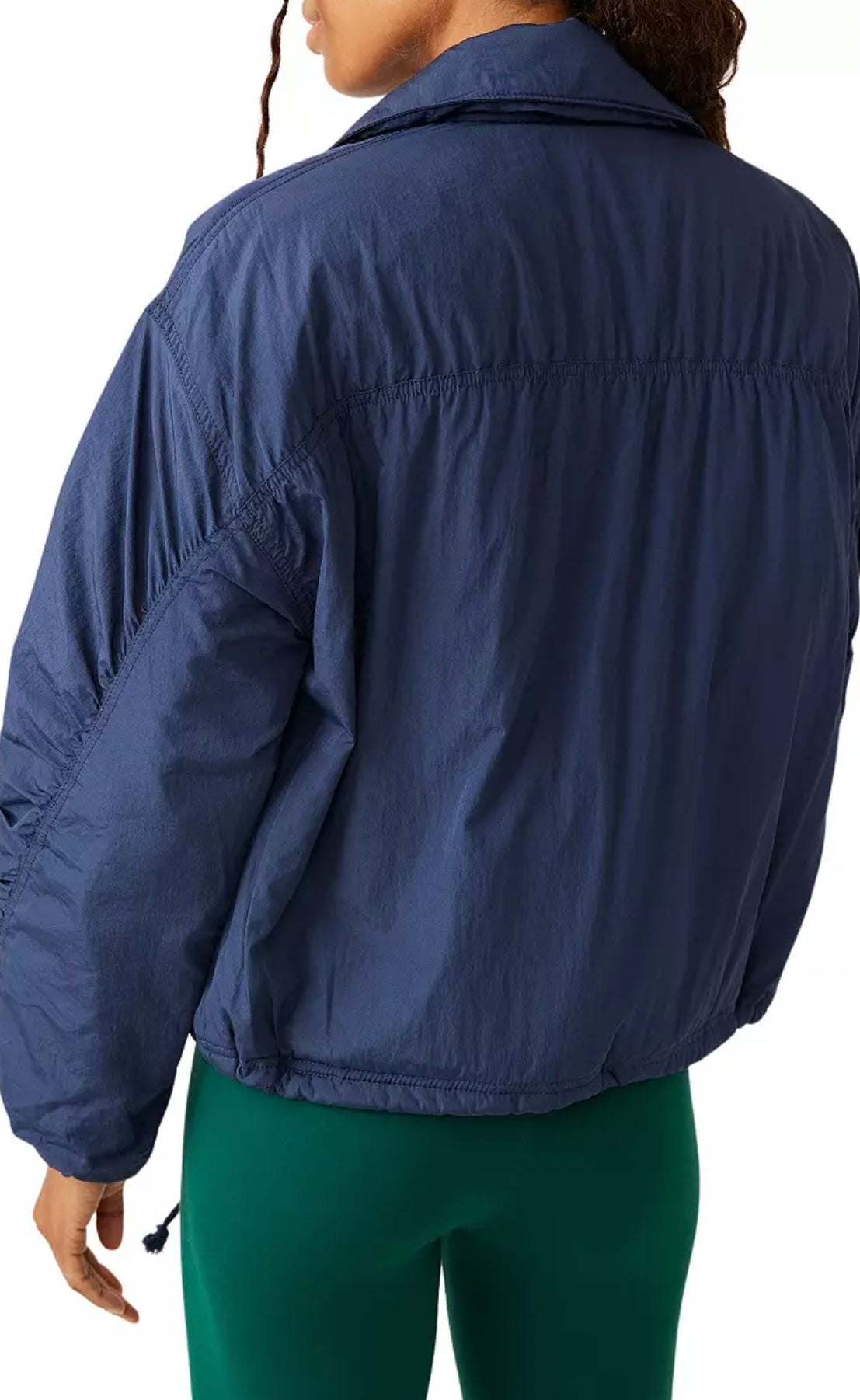 "Off The Bleachers" Navy Puffer