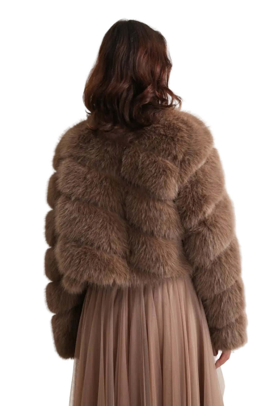 Short Faux Fur Jacket
