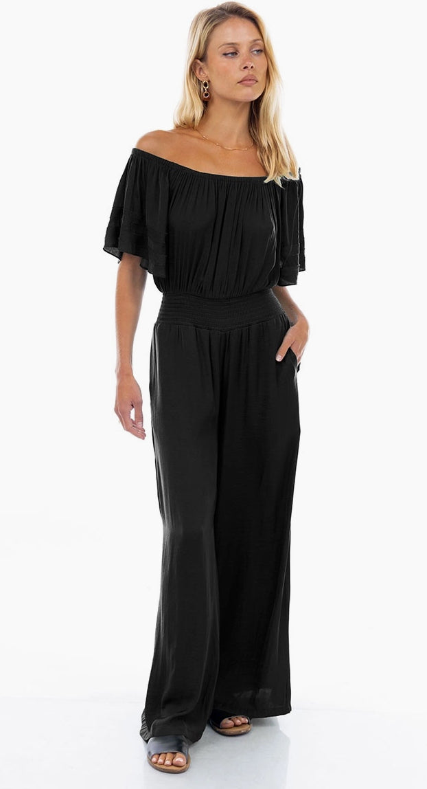 Off the Shoulder Jumpsuit