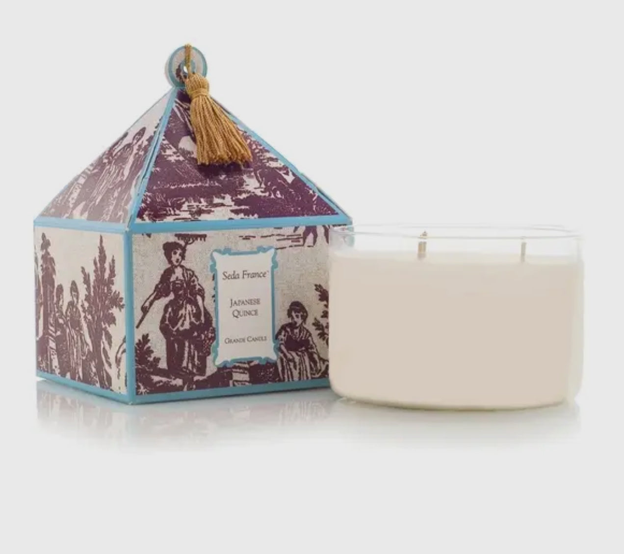 Japanese Quince Three Wick Candle