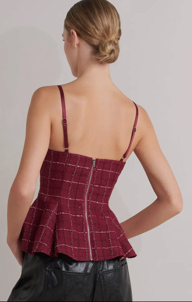 A Tweed Cami Top