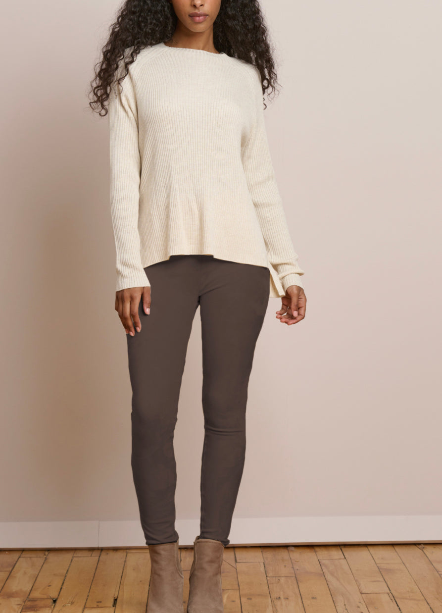 VEGAN SUEDE LEGGING