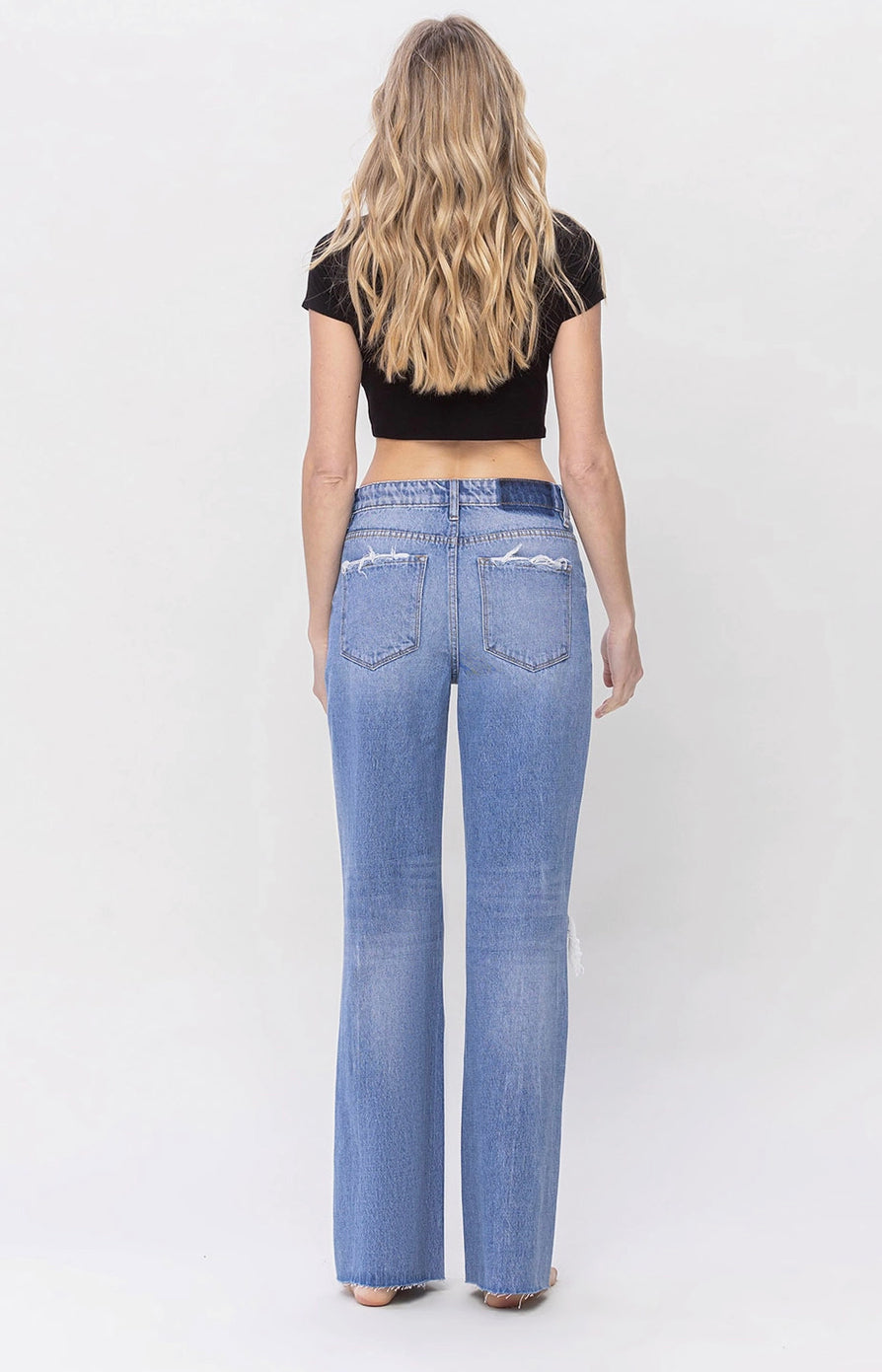 90S Vintage High Rise Loose Fit