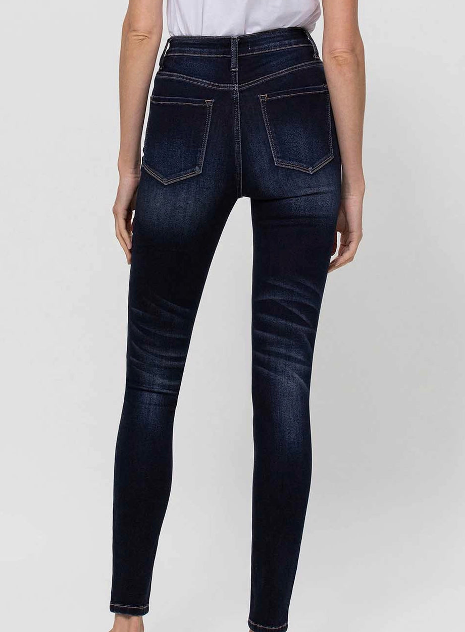 Super Soft Mid Rise Ankle Skinny Jean