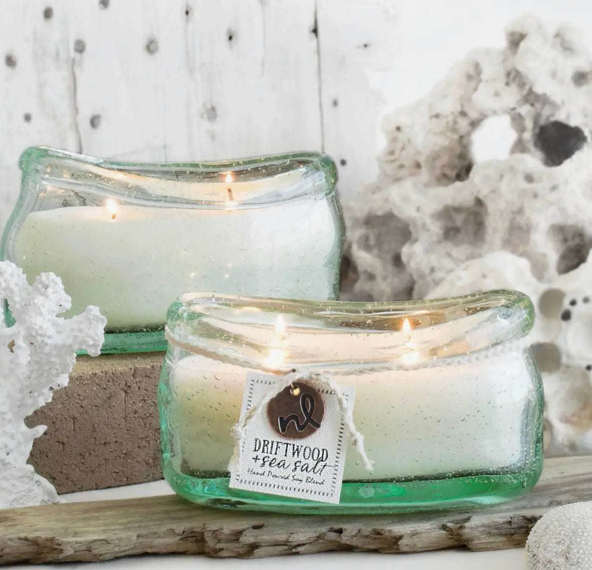 Driftwood & Sea Salt Candle