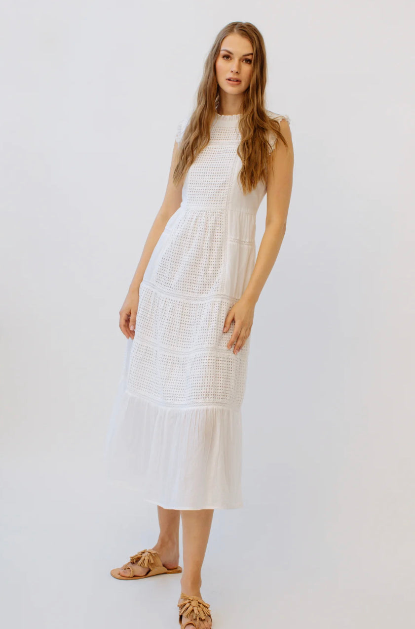 Delia Long Cotton Dress