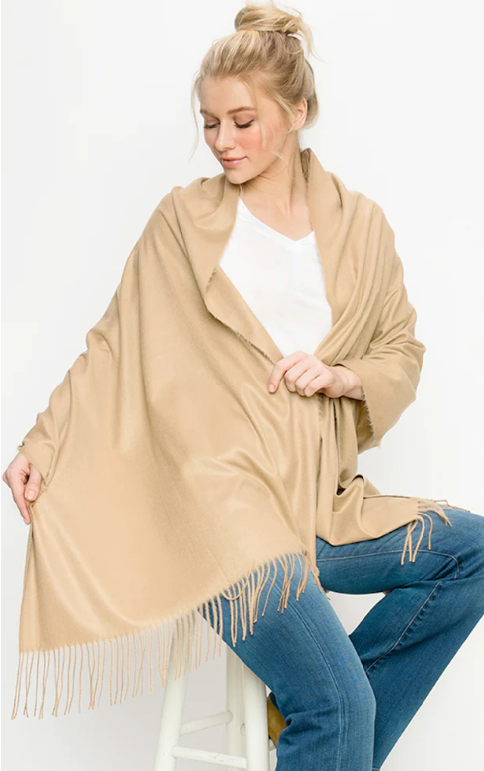 Ultra Soft Thick Cashmere Blend Scarf Preorder)