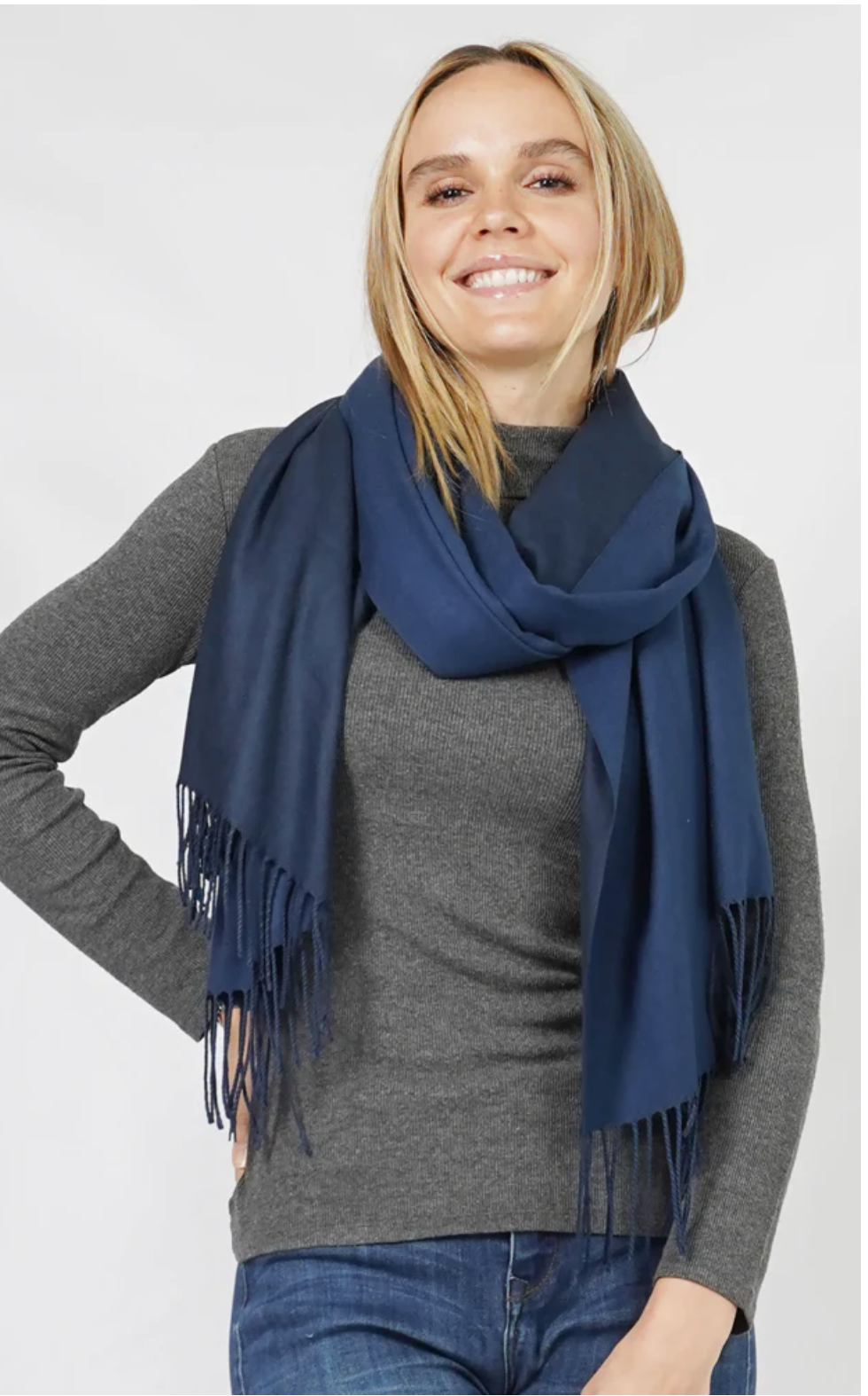REVERSIBLE COLOR SHAWL SCARF (preorder)