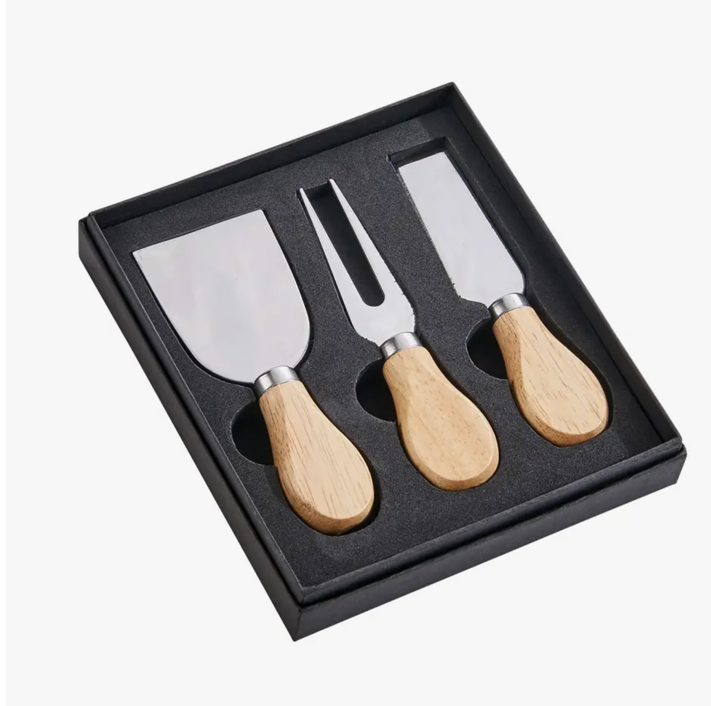 Set/3 Cheese Tools W/Wood Handles 5"