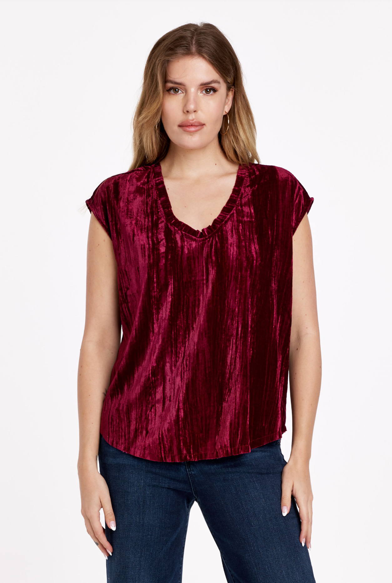 Yanis Velvet Top