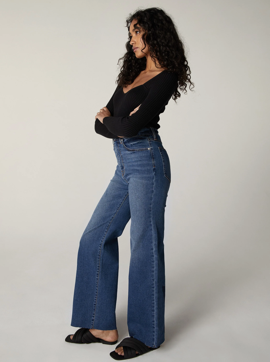 Noemi High Rise Wide Leg
