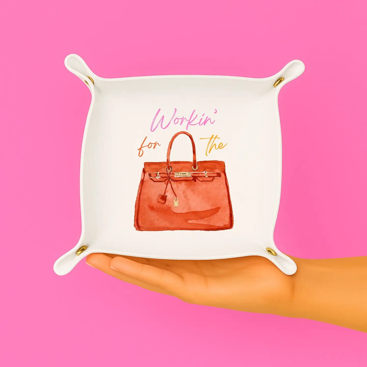 Working For the Bag Trinket Tray