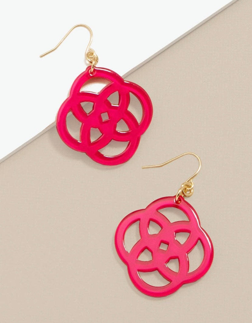 Clover Drop Earrings