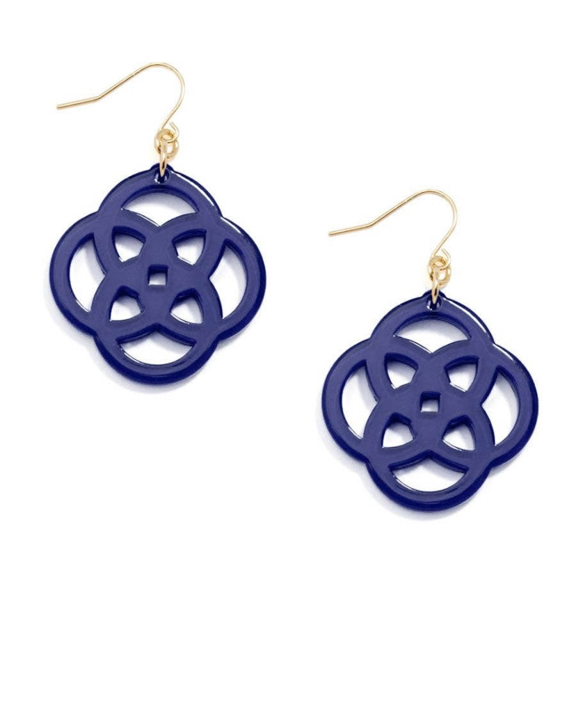 Clover Drop Earring