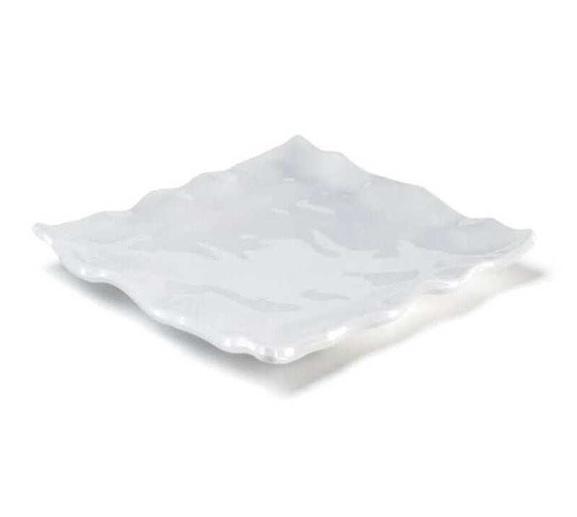 Ruffle 12" Small Square Platter
