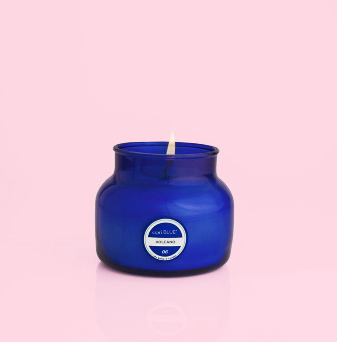 Volcano Blue Petite Jar, 8 oz