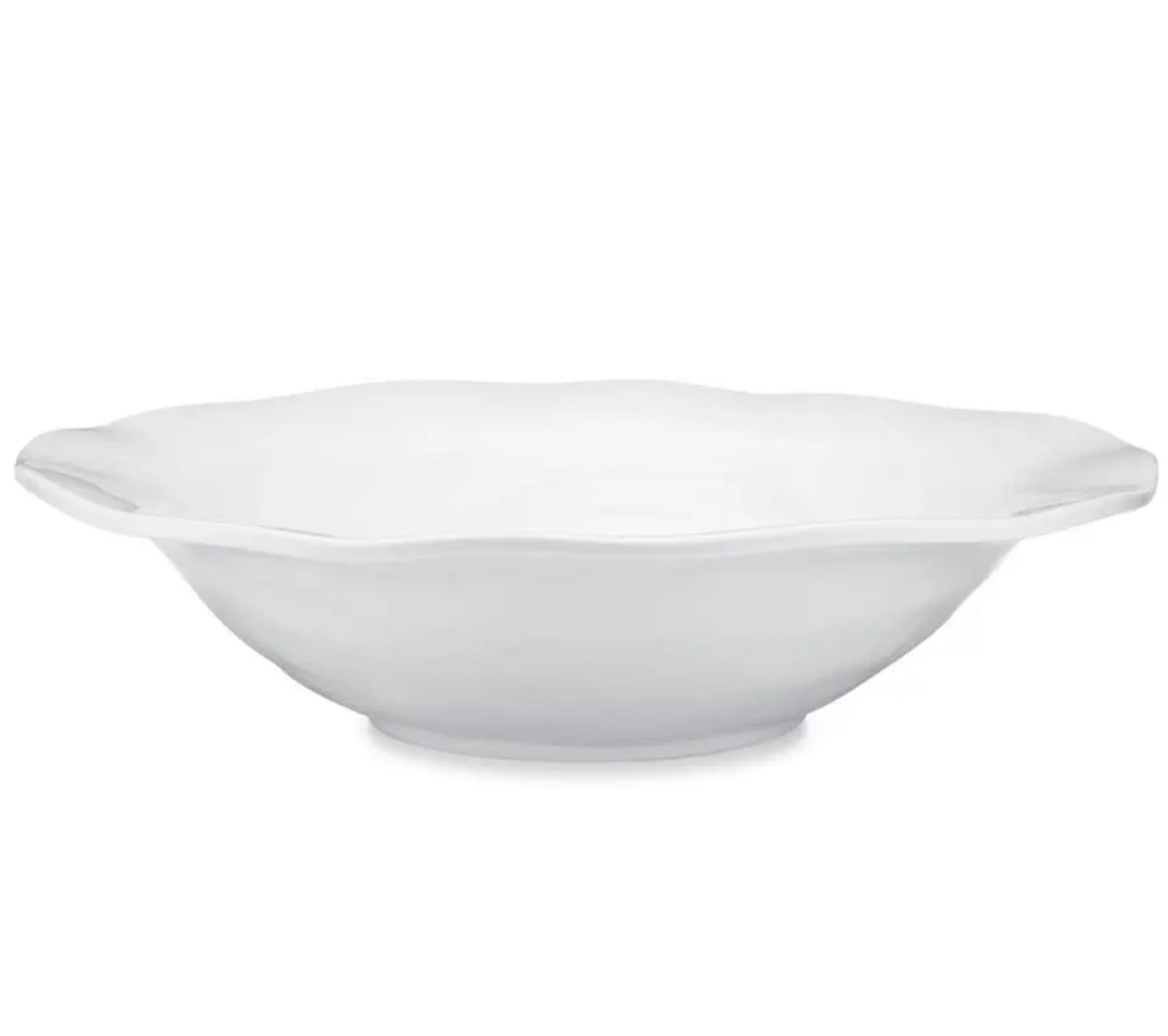 Melamine 14" Round Shallow Serving Bowl