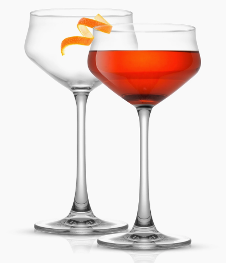 Martini Glass in Coupe Shape