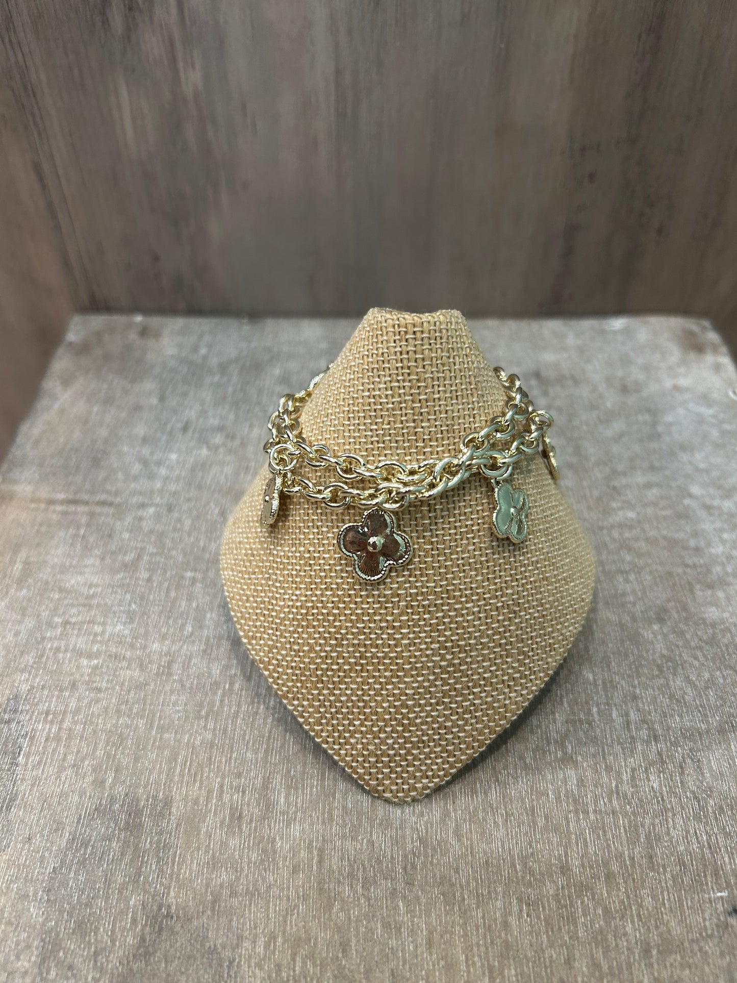 Gold Chain Multi-Layer Bracelet