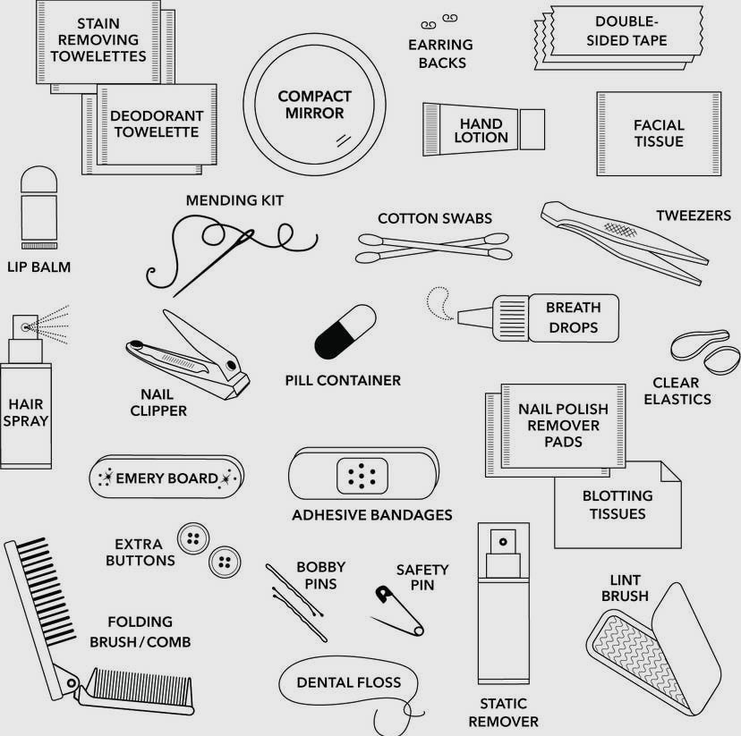 Metallic Shermergency Survival Kit