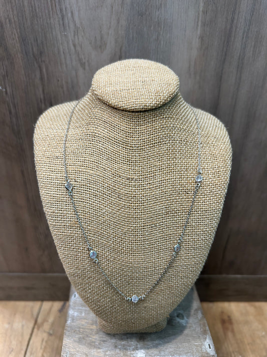 "Diamonds by the yard" Crystal Necklace