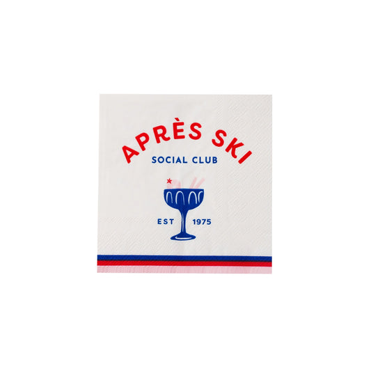 Apres Ski Cocktail Napkins