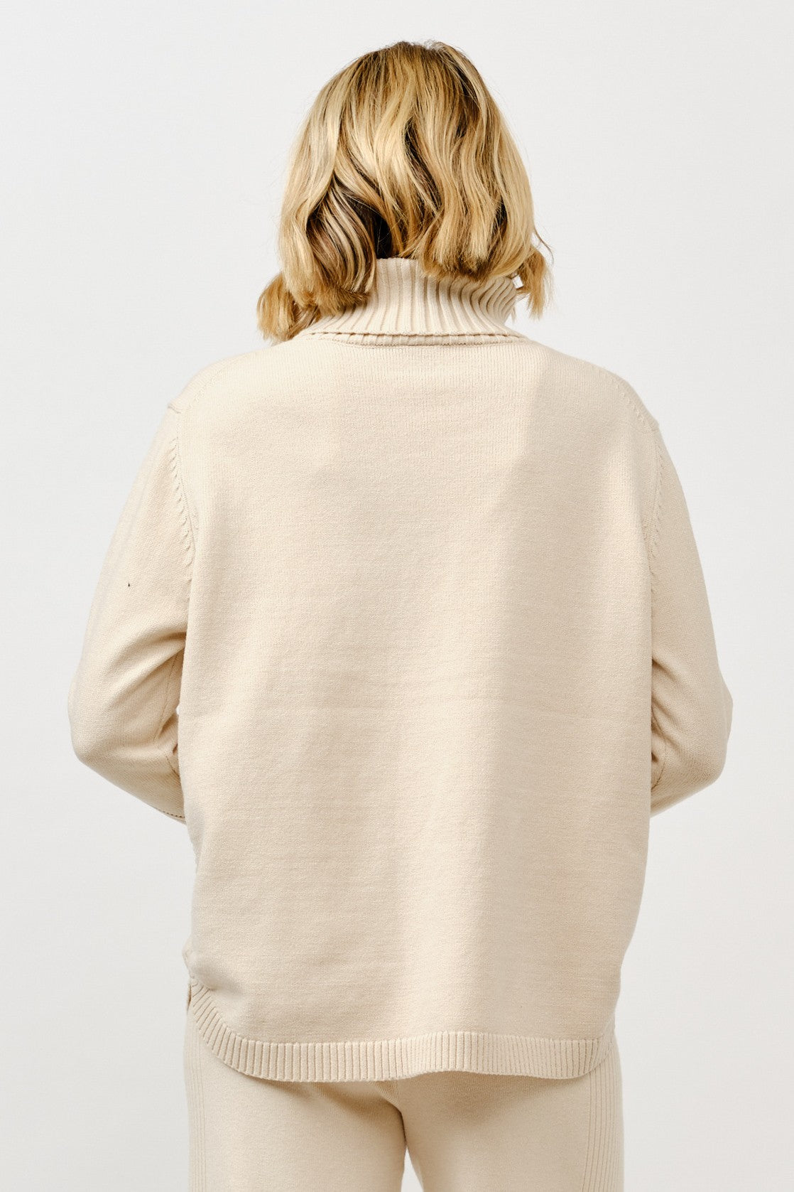 Mock Neck Turtle Neck Sweater