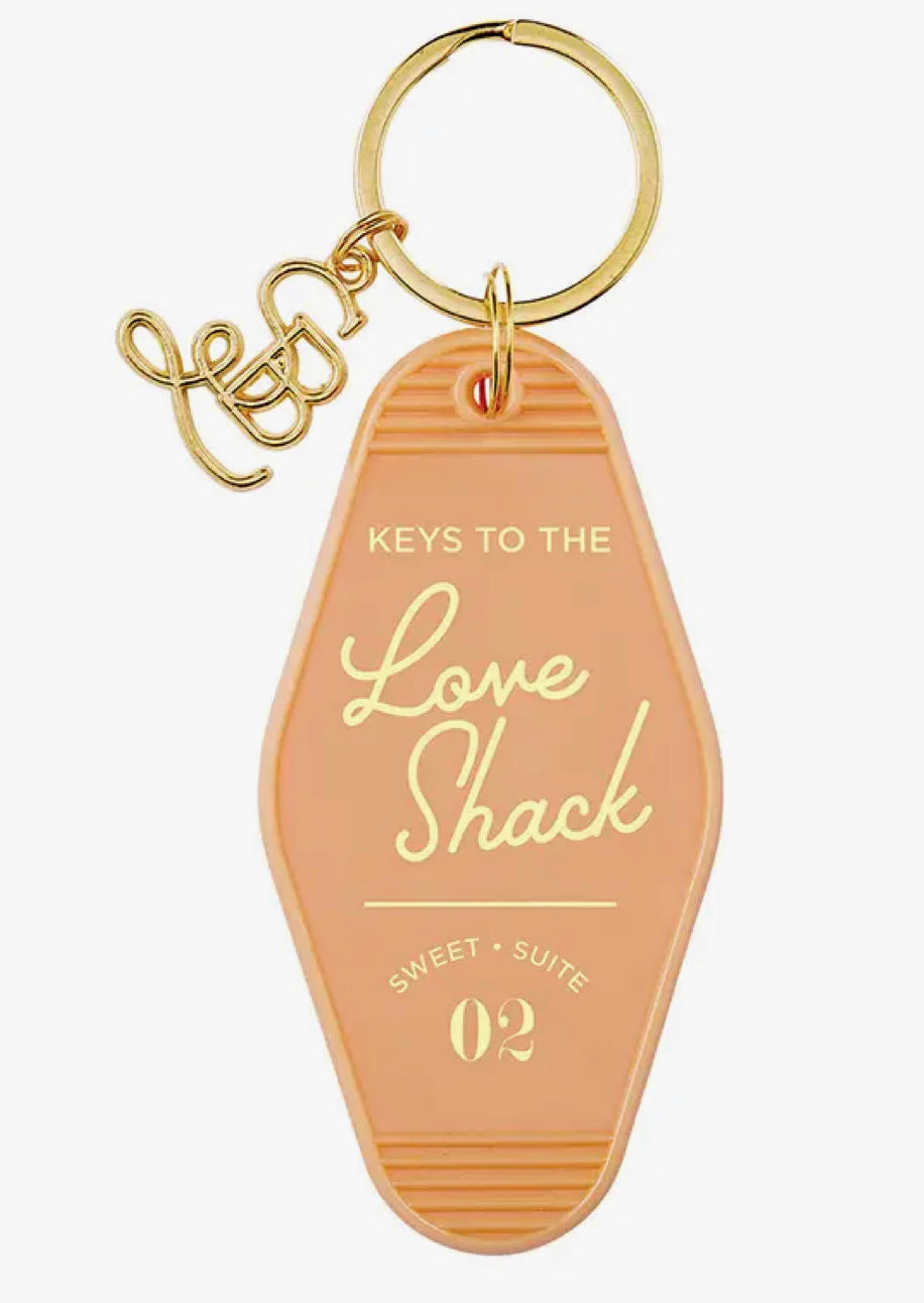 Motel Key Tag Love Shack
