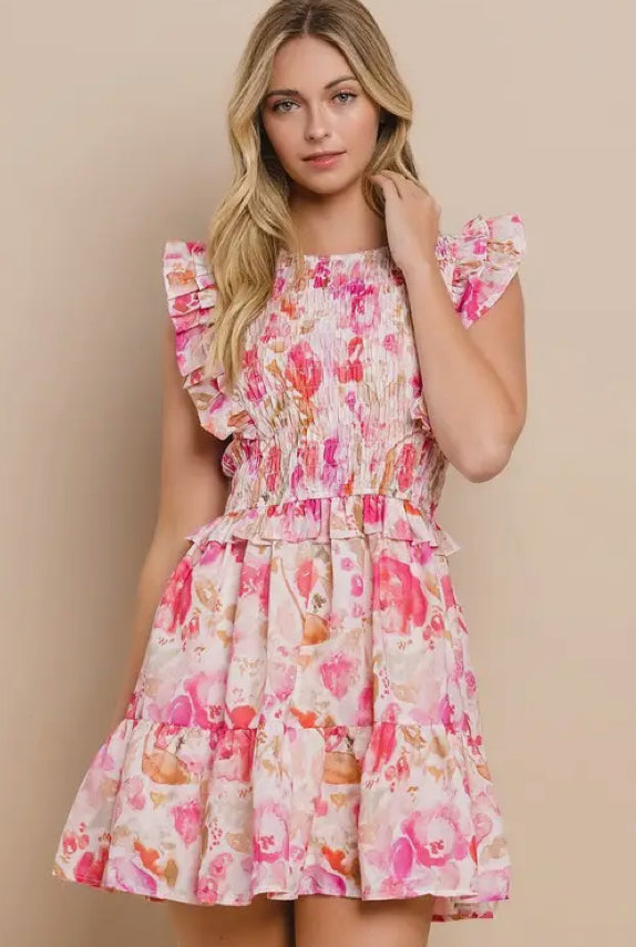 Floral Printed Dress