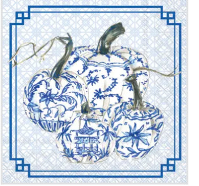 Chinoiserie  Pumpkins  Cocktail Napkins Pack of 20