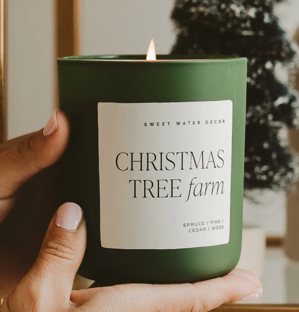 Christmas Tree Farm 15 oz Matte Soy Candle