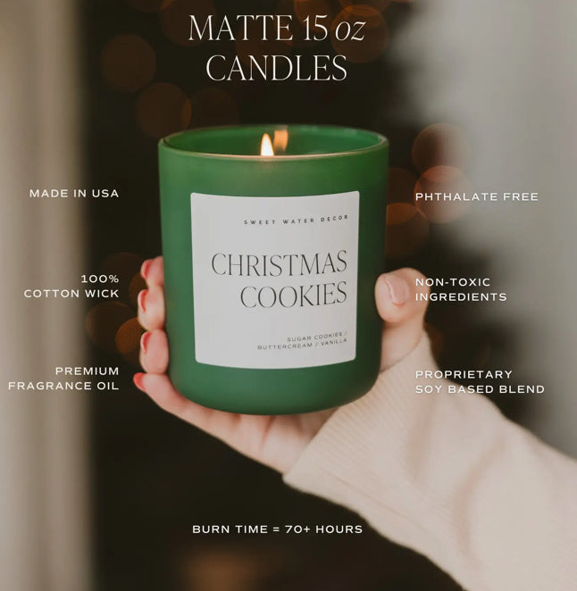 Christmas Tree Farm 15 oz Matte Soy Candle