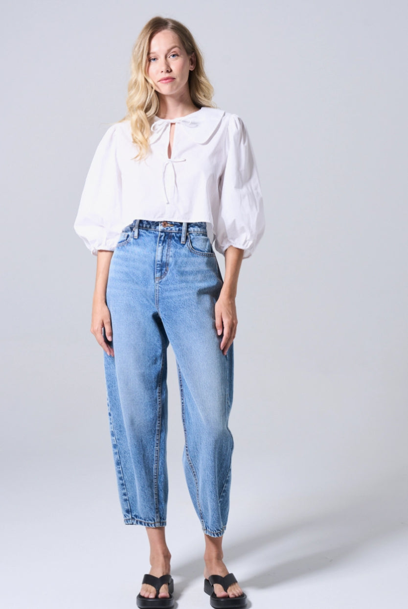 High Rise Ballon Fit Jean