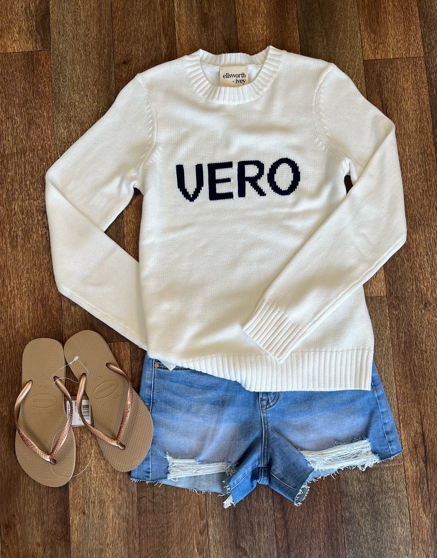 White Vero Sweater