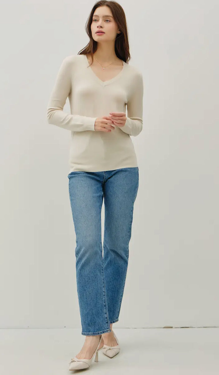 Classic V-Neck Sweater