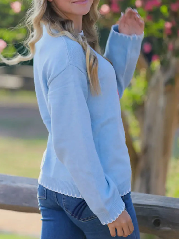 Cherry Blossom Knit Sweater