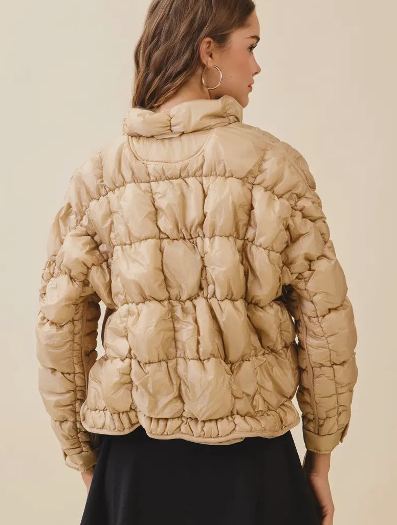 Light Weight Quilted Puffer Jacket