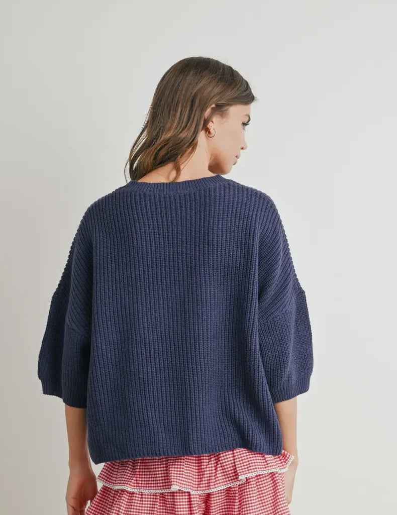 Lobster knit sweater