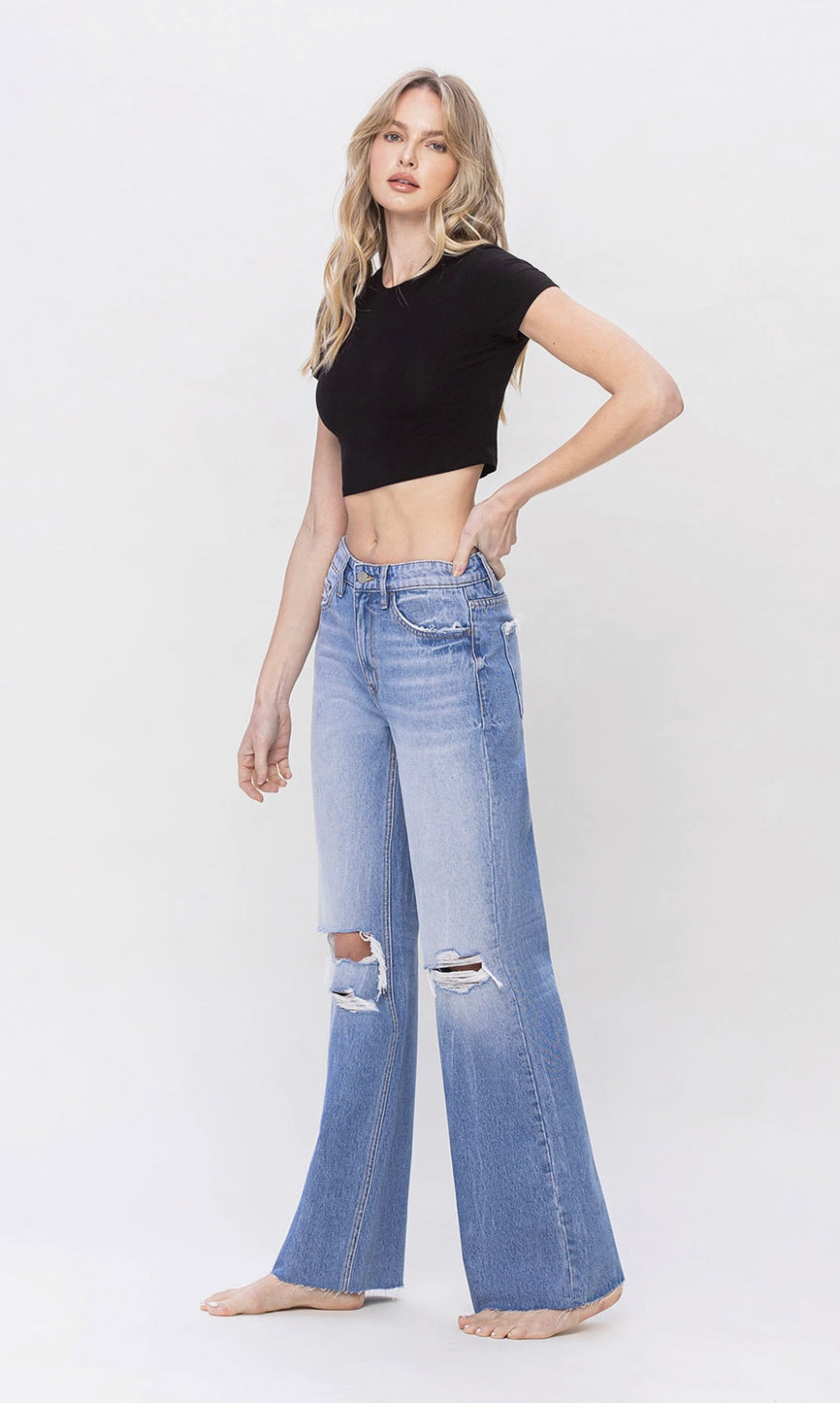 90S Vintage High Rise Loose Fit