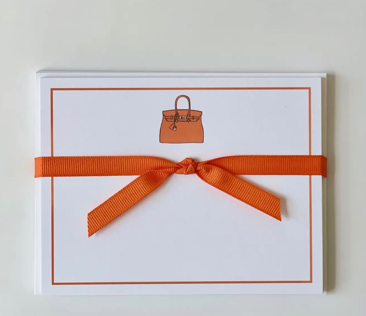 Birkin, Orange Note Card set